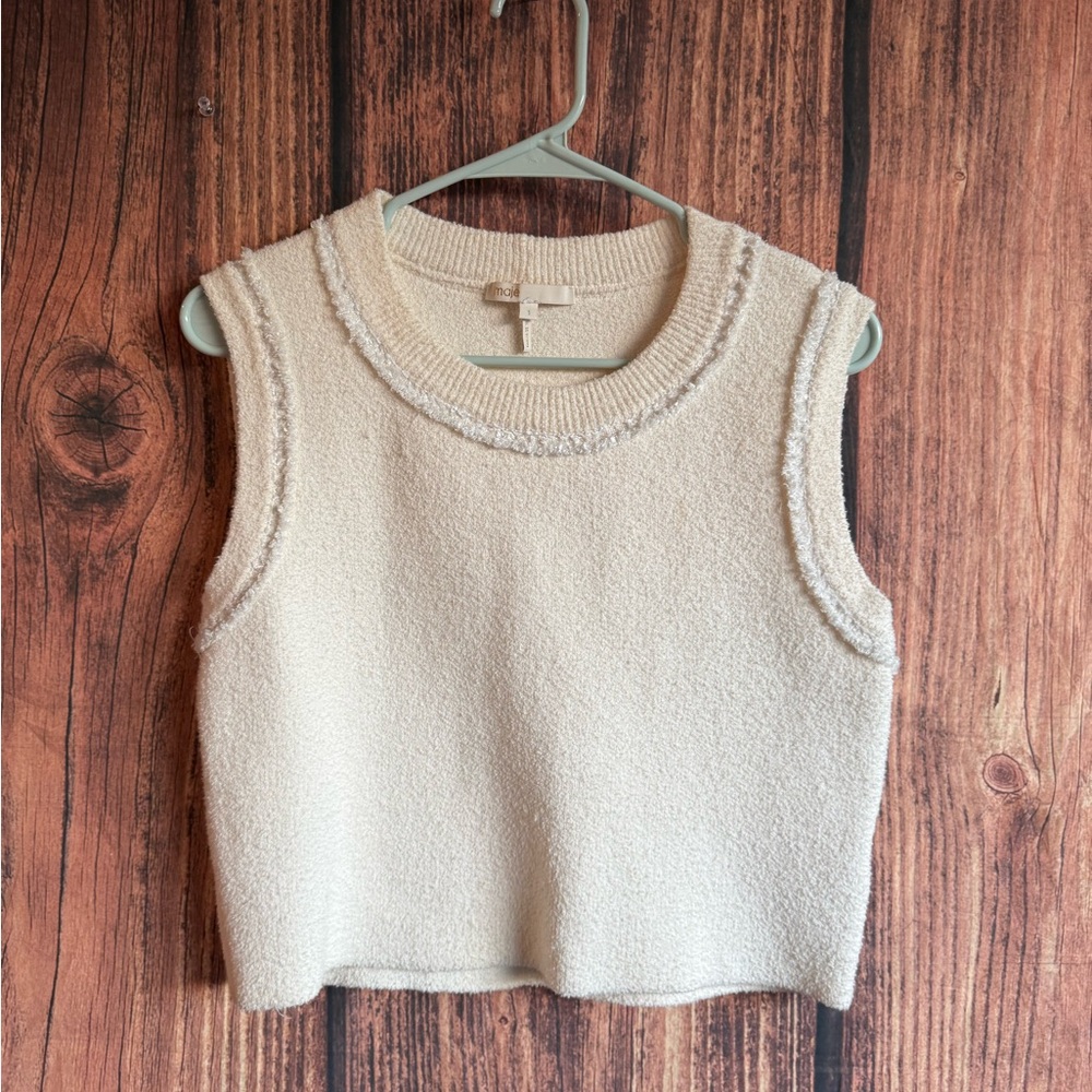 Maje Mozel Cropped Sweater